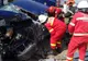 Accident grav la ieșire din Fălticeni. Un șofer a rămas încarcerat VIDEO