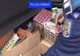 Articole pirotehnice descoperite de polițiști într-un magazin alimentar 
