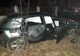Două persoane rănite după ce un autoturism a intrat într-un gard FOTO