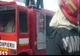 Un autoturism a fost distrus de flăcări în curtea unei firme din Păltinoasa