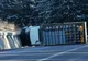 O autoutilitară încărcată cu butelii s-a răsturnat pe DN 17 FOTO