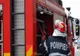 Incendiu la o casă din localitatea Frumosu. Două persoane au avut nevoie de îngrijiri medicale