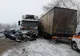Șase persoane rănite, între care doi copii, în urma coliziunii dintre două tiruri și un autoturism FOTO