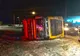 Persoană rănită după ce un tir s-a răsturnat, la Păltinoasa. Gest impresionant făcut de un pompier sucevean FOTO