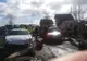 Accident rutier cu cinci victime, dintre care una încarcerată, la ieșirea din municipiul Rădăuți FOTO