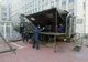 Militarii au instalat în curtea Spitalului Județean Suceava o autospecială pentru decontaminarea personalului medical  FOTO