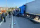 Coliziune între un autoturism și un TIR pe pasarela Ițcani FOTO