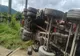 Autobasculantă lovită de tren pe raza localității Păltinoasa VIDEO