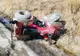 S-a răsturnat u ATV-ul în șanț