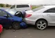 Carambol pe o șosea din Suceava produs de un șofer care a efectuat o depășire neregulamentară