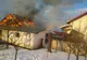 Gospodărie distrusă de incendiu la Neagra Șarului (FOTO)