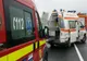 A ieșit cu mașina în decor! O femeie din Bacău a ajuns la spital!