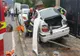 FOTO- Accident cu victimă încarcerată la Gura Humorului