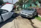 Accident cu trei mașini ! Două persoane au ajuns la spital