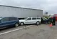 Carambol cu trei autoturisme și un autotren