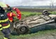 Accident pe un drum din Suceava! O femeie a ajuns la spital