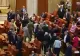 George Simion a acuzat „35 de ani de trădare” și a BOICOTAT ședința de învestitură a lui Veștea. Deputații AUR au părăsit sala în masă!