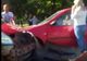 O persoană rănită și trei autoturisme avariate, după ce un șofer a forțat intrarea într-un bulevard principal FOTO