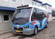 FOTO Călătorii gratuite cu un minibus electric aflat în teste la Suceava