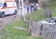 Accident rutier cu patru victime după ce un șofer a intrat cu mașina într-un stâlp de electricitate FOTO