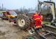 Tractor răsturnat! Un tânăr a fost surprins sub utilaj